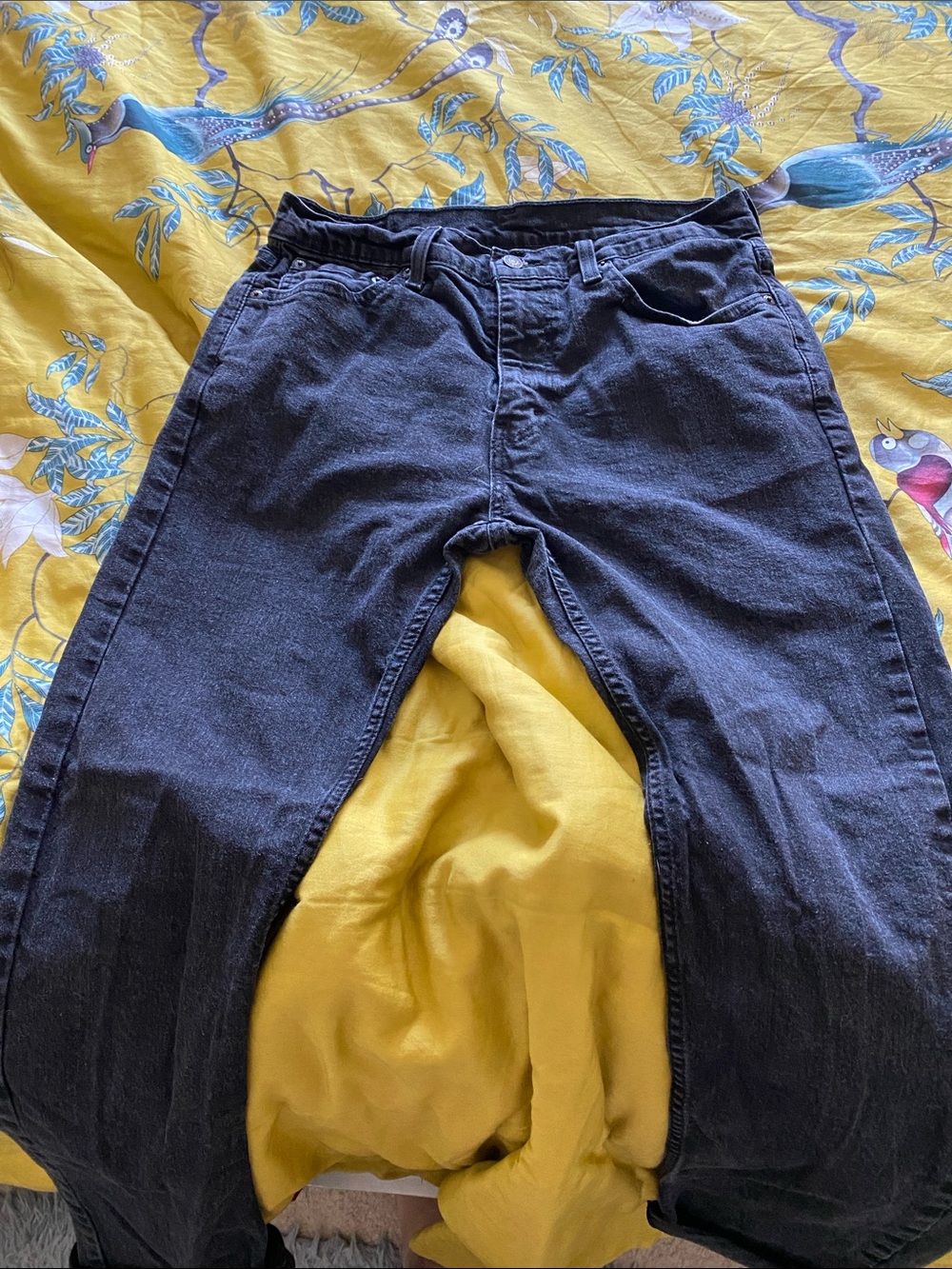 Men's 33x32 Dark Charcoal Levi’s 505 Jeans